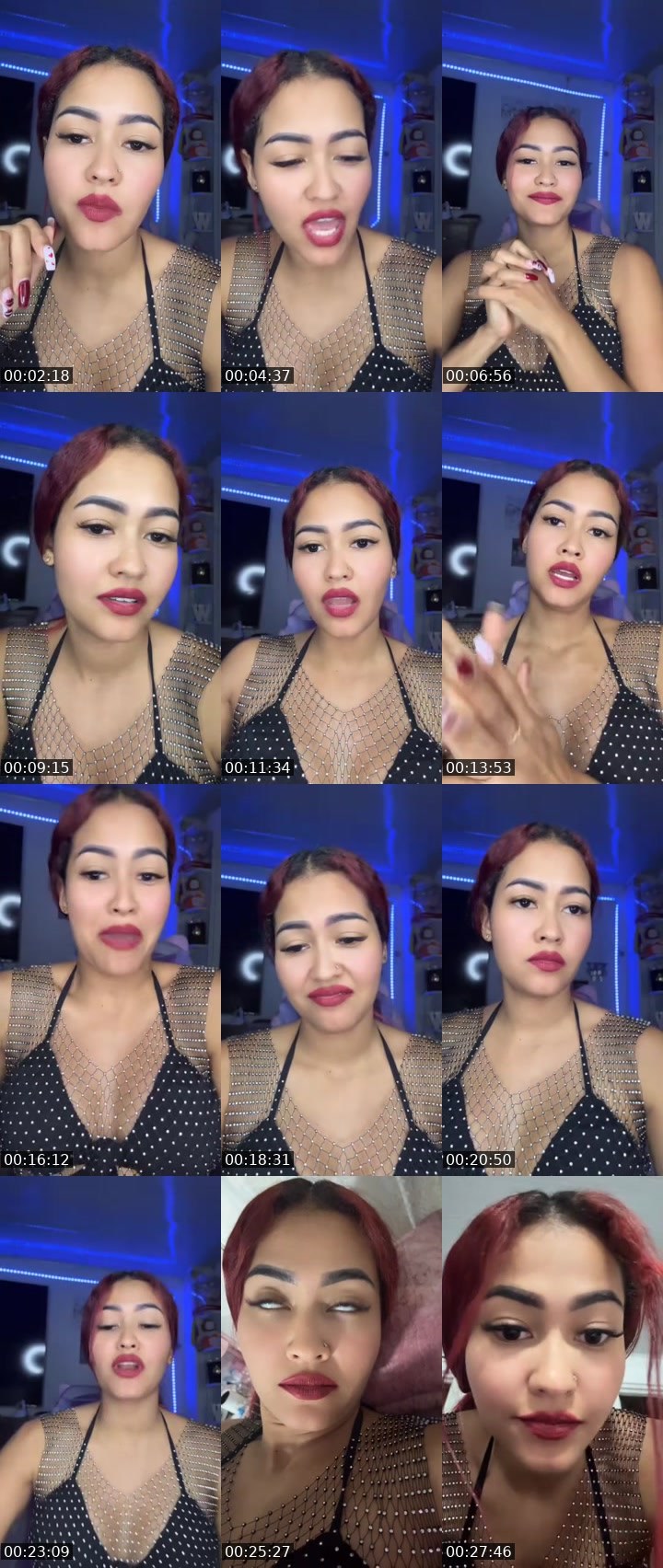 Contact-sheet preview of 🐊🧜🏽‍♀️𝒲♛ღ𝒹🐺🦈🩵🥷🪫🔋's MICO Live recording
