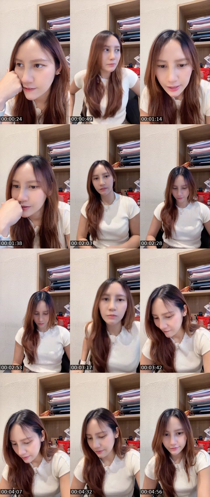 Contact-sheet preview of [🧋] New vj - ขนมผิง 🍒's MICO Live recording