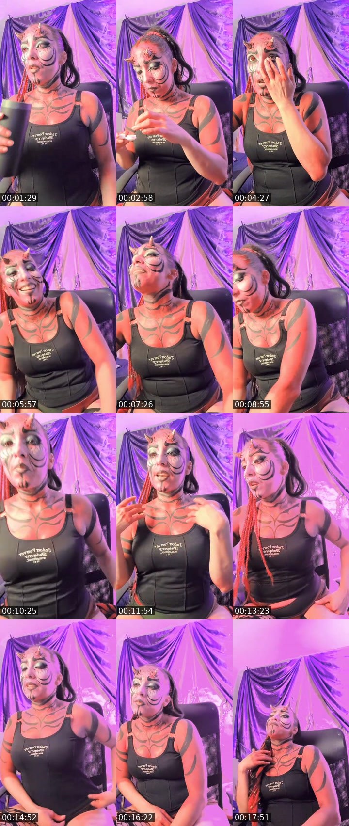 Contact-sheet preview of Liceth💃_🐑🐺🎭's MICO Live recording