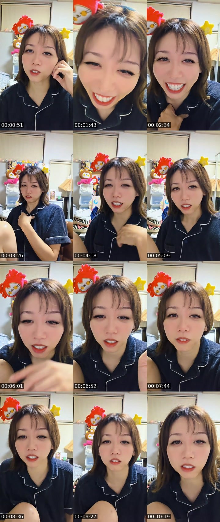 Contact-sheet preview of みか♪🍊's MICO Live recording