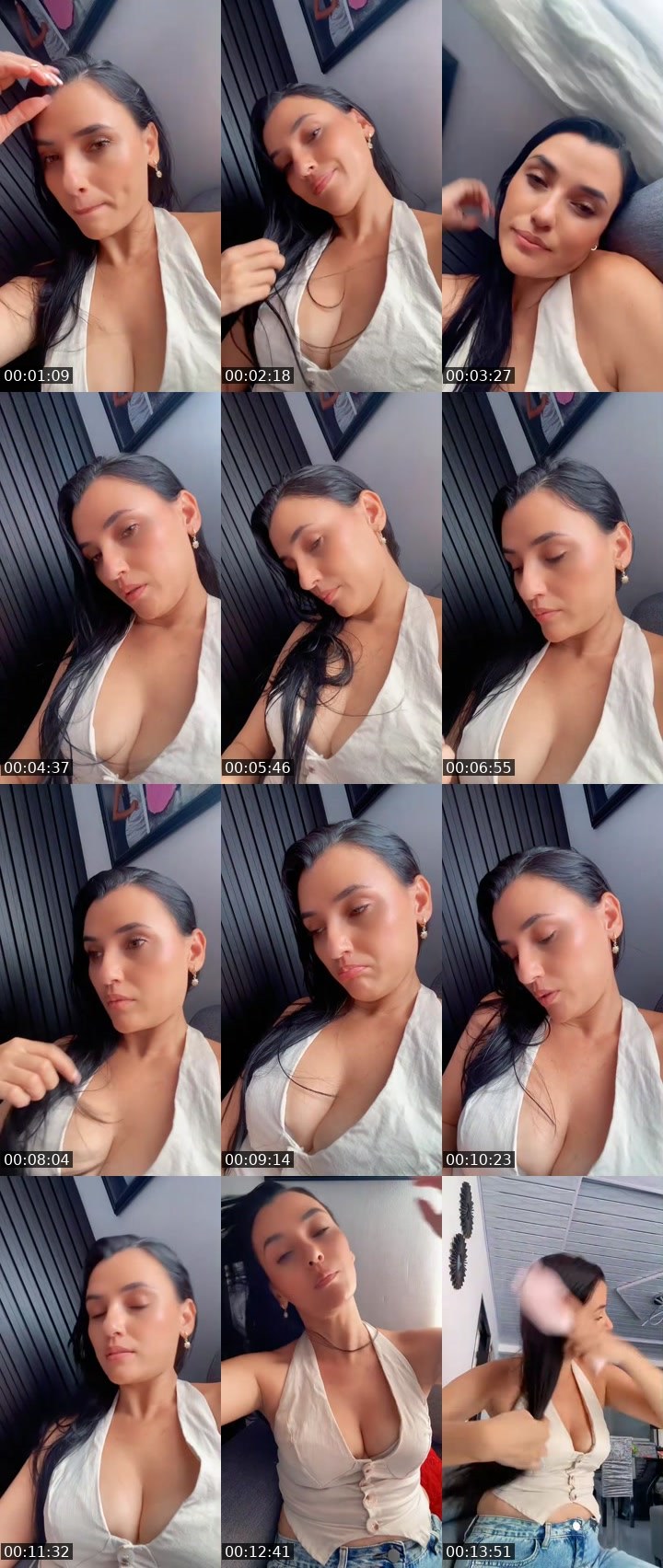 Contact-sheet preview of 𝓢ᴮ🔱CͨL̽AͣUͧ🪼🫦's MICO Live recording
