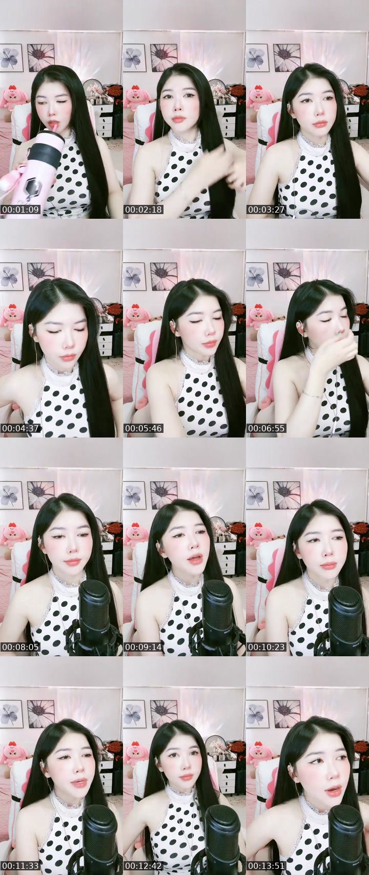 Contact-sheet preview of 🎀Thi Bae🥺's MICO Live recording