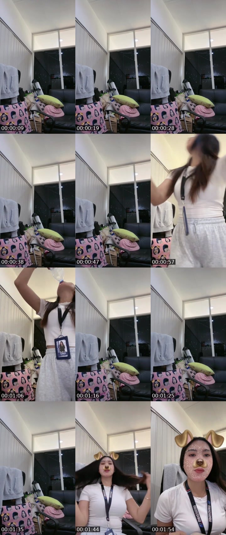 Contact-sheet preview of ᴺᵉʷ Nancy 🍑ᴺᵒᶻᵃ's MICO Live recording