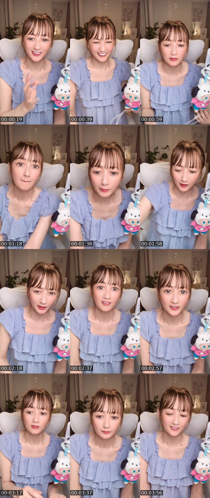 Contact-sheet preview of サラちゃん🍿💭's MICO Live recording