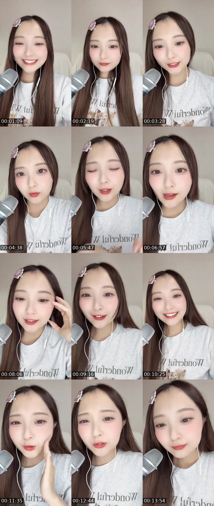 Contact-sheet preview of 💛𝕄𝕀ℝ𝔸ꔛ🪄✧︎*。's MICO Live recording