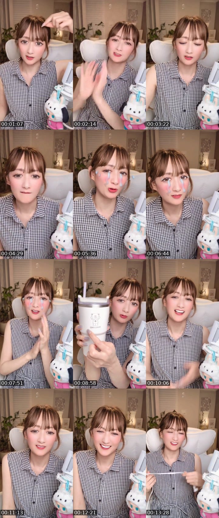 Contact-sheet preview of サラちゃん🍿💭's MICO Live recording