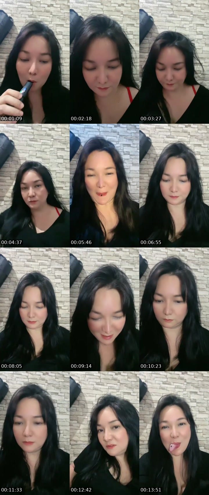 Contact-sheet preview of ᴰᵃʸ💎Love 🥂ˢᵏ's MICO Live recording