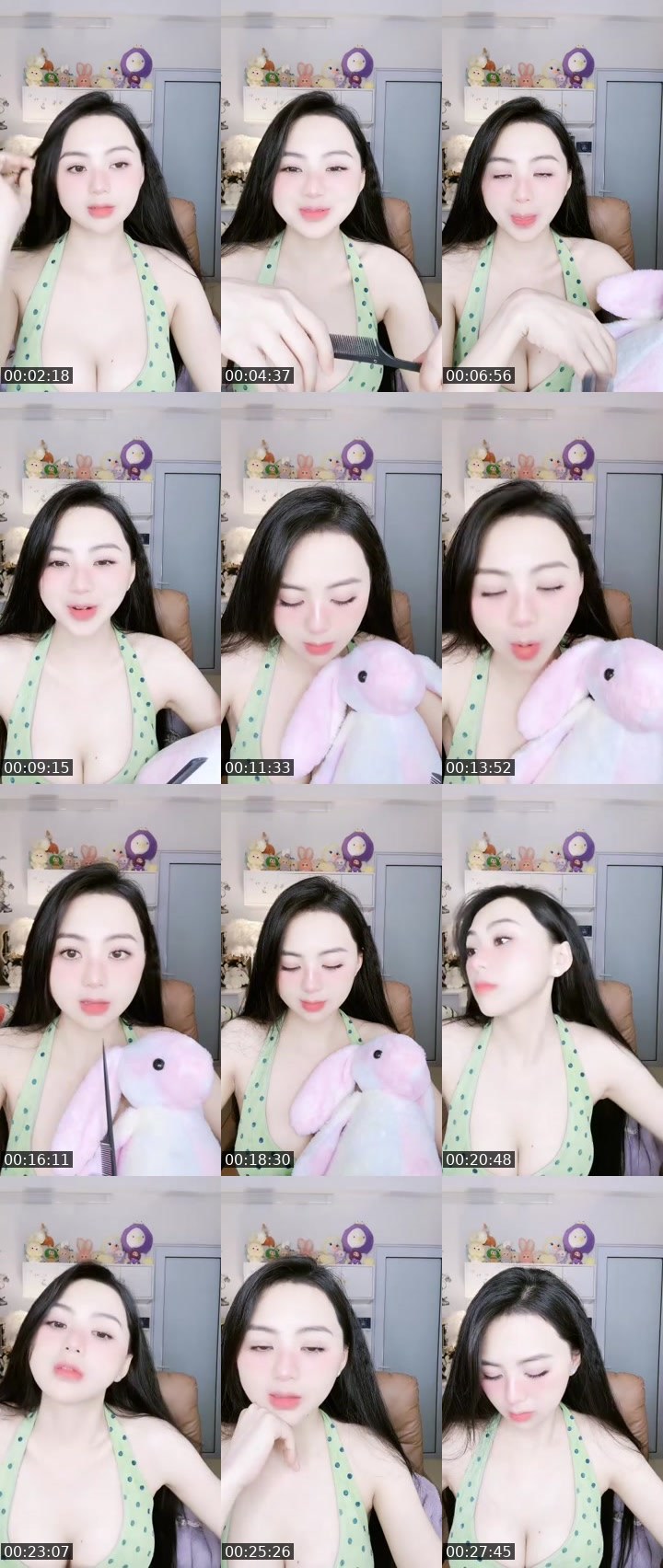 Contact-sheet preview of 🦚Linh Nguyen 🌊's MICO Live recording