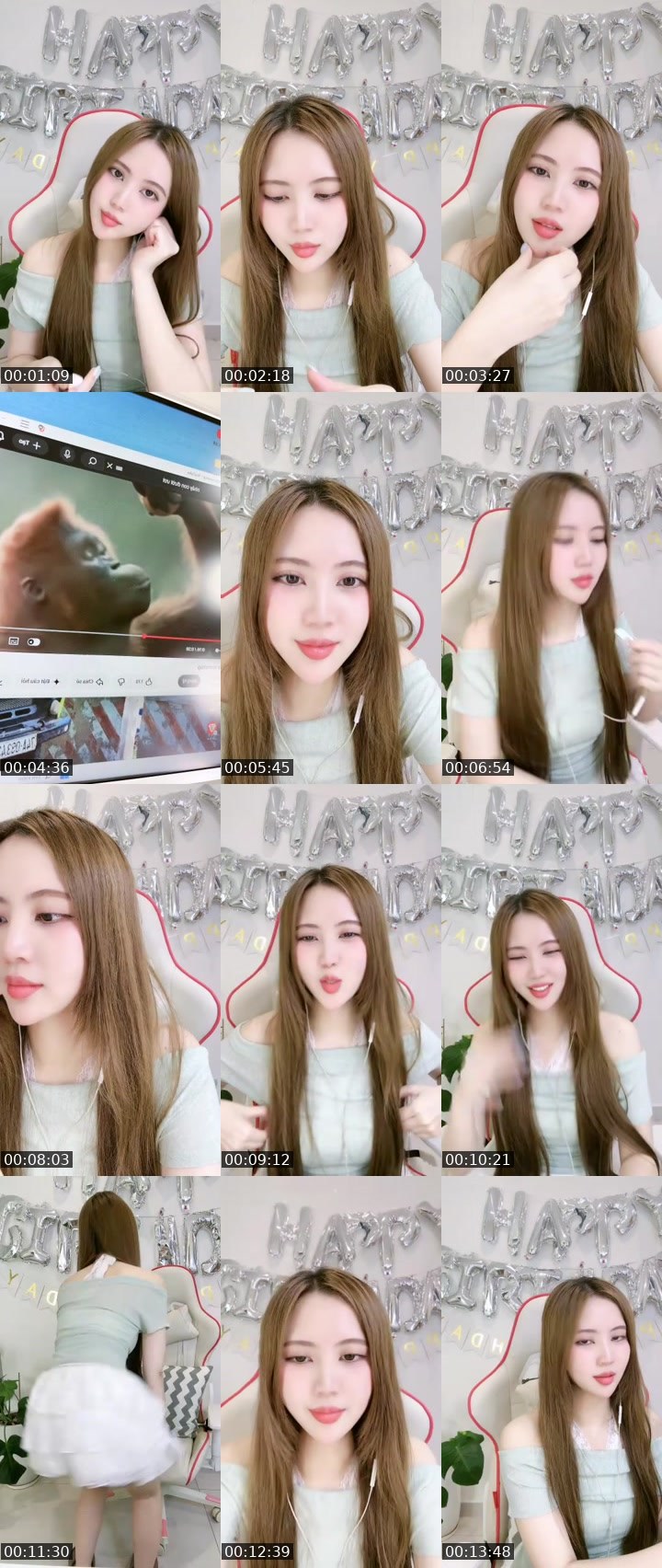 Contact-sheet preview of 💐 Cá Bống iuuu 🐠's MICO Live recording