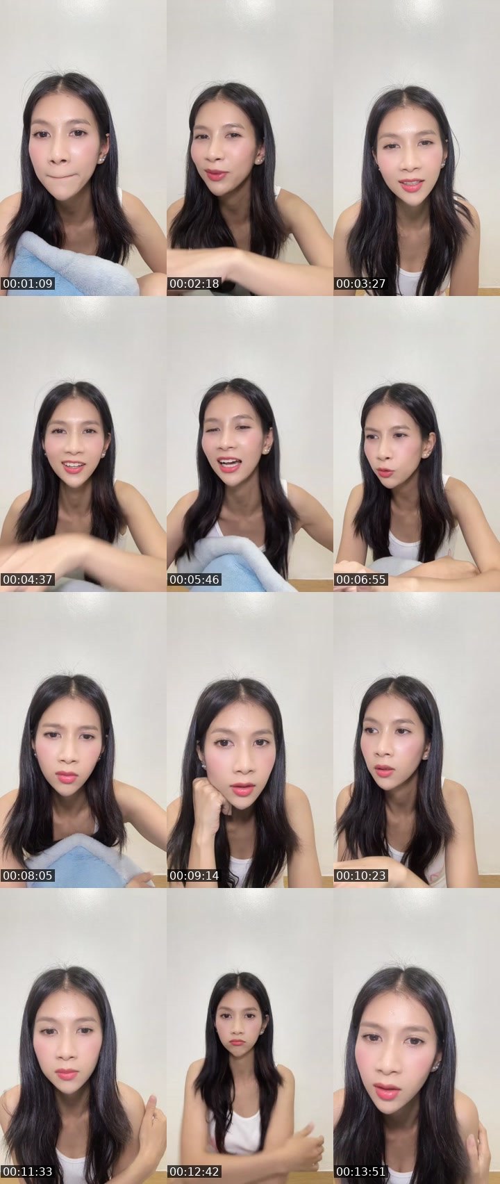 Contact-sheet preview of [🍇] vj. ไอจูนเอง 🥓🧁💖's MICO Live recording