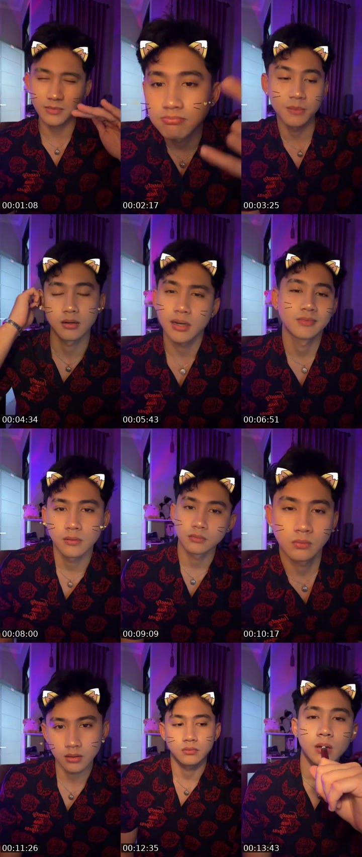 Contact-sheet preview of MARUUU★🍪ᴮʸᴼᴺᴰ's MICO Live recording