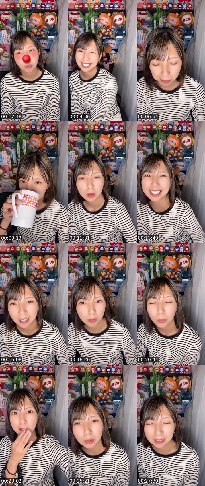 Contact-sheet preview of えな‪ごり🦍🍌's MICO Live recording