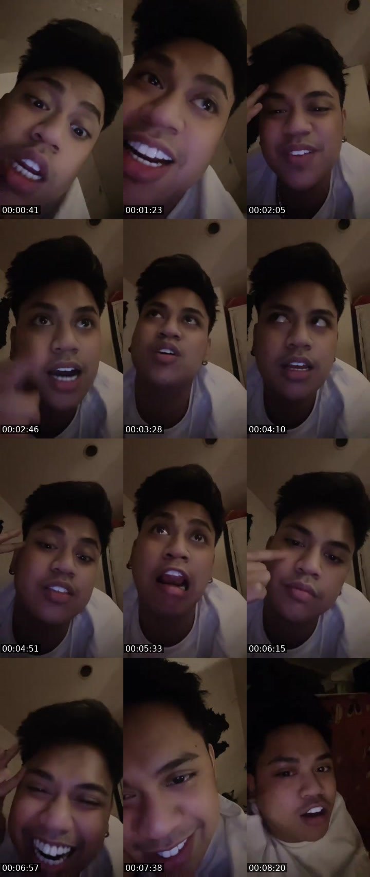 Contact-sheet preview of 🐯ᴄʜᴀɴᴅʜᴏɪᴇᴹᴱᴬᵂ  👁️‍🗨️ 😈 💦's MICO Live recording