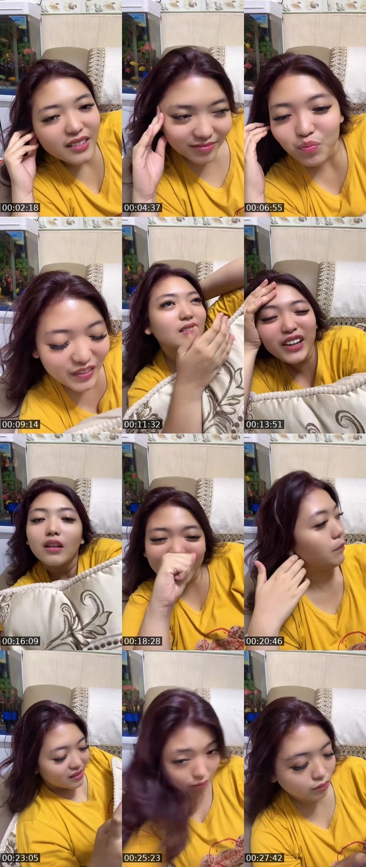 Contact-sheet preview of ᴬᵖᵉˣ Wilona🍊's MICO Live recording