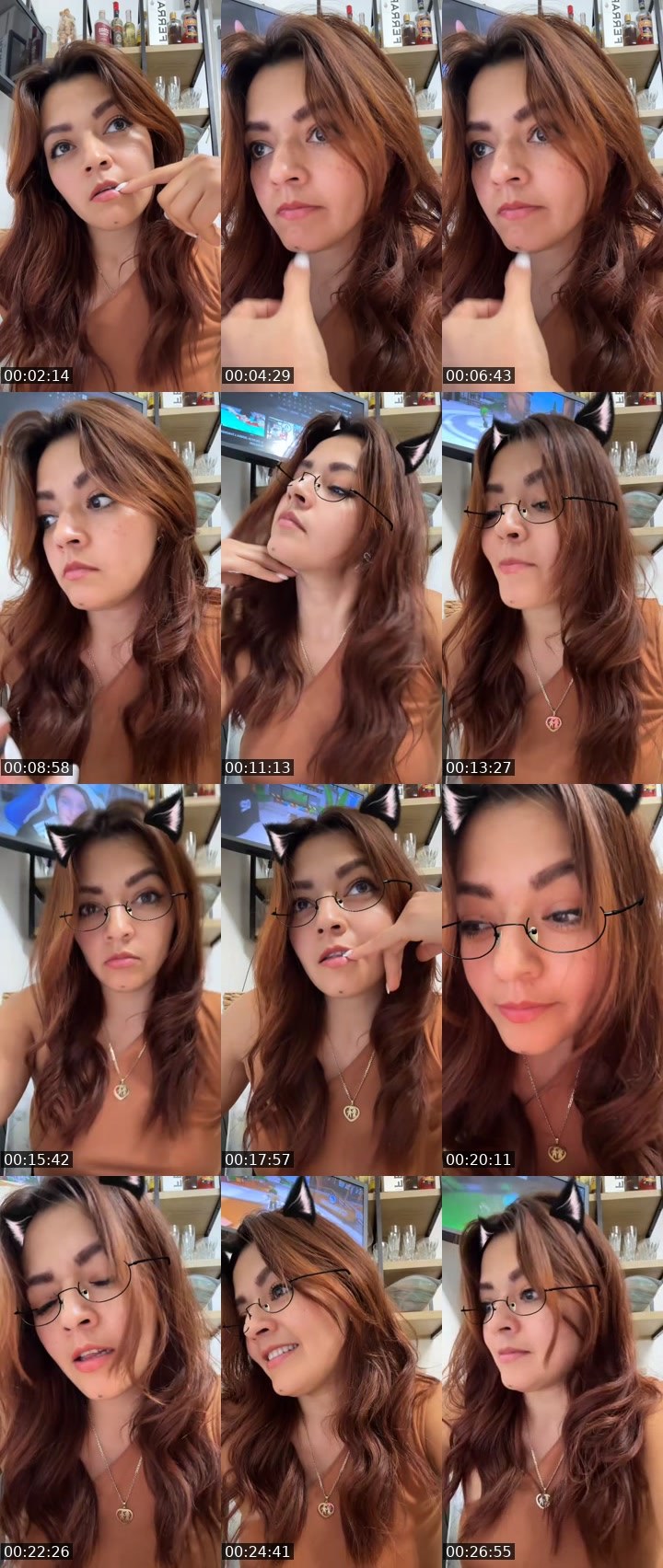 Contact-sheet preview of 💃🏻᩸J℧LSSᶠ🐎🐻🪭ᒻ🐦‍🔥🐍ᶠ⁵⁰⁴'s MICO Live recording