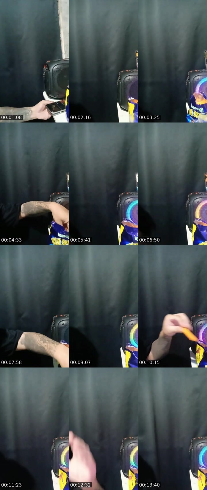 Contact-sheet preview of ♟️'s MICO Live recording