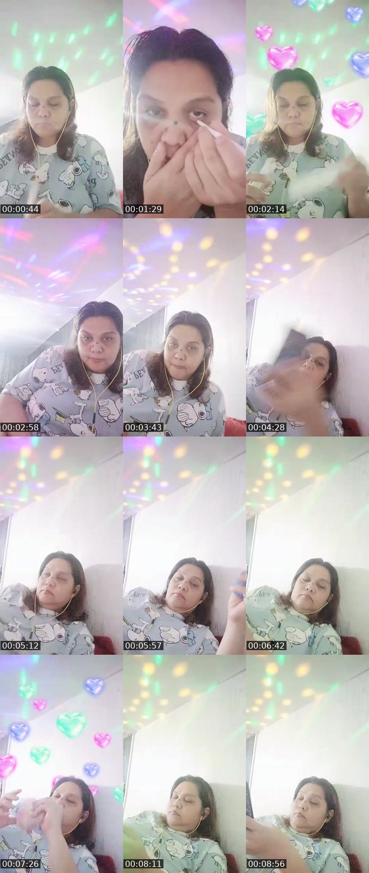 Contact-sheet preview of ♾️Tita Axara🎱ᵂᵃᵛᵉˢ's MICO Live recording