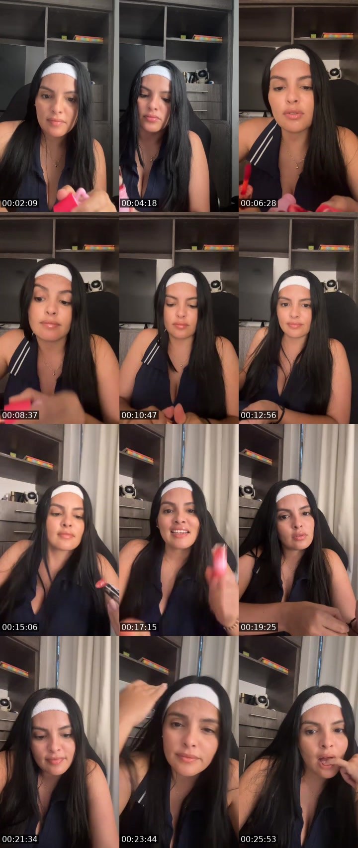 Contact-sheet preview of 🦋 Caro 🇻🇪ᶠ⁵⁰⁴'s MICO Live recording