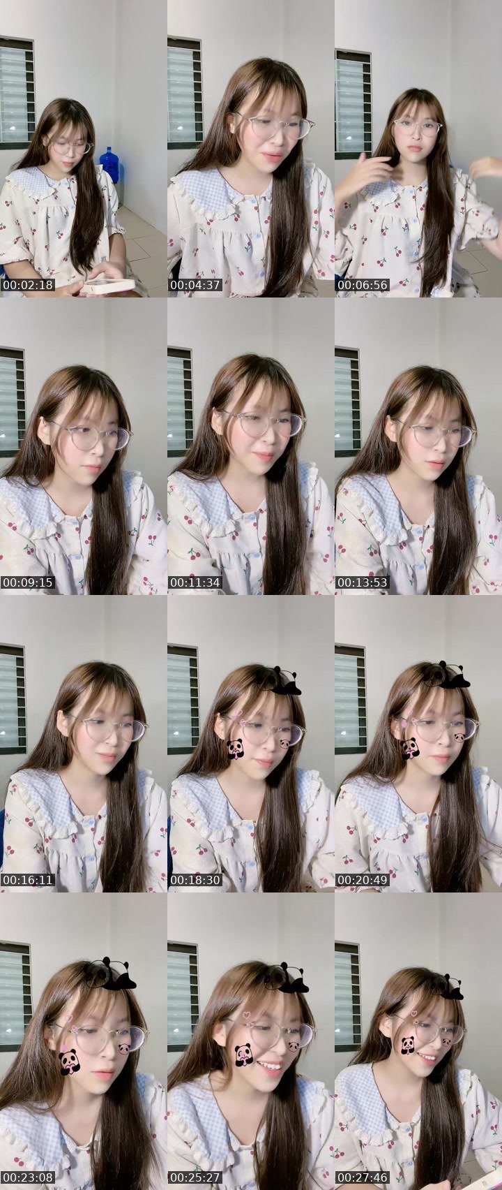 Contact-sheet preview of Rina's MICO Live recording