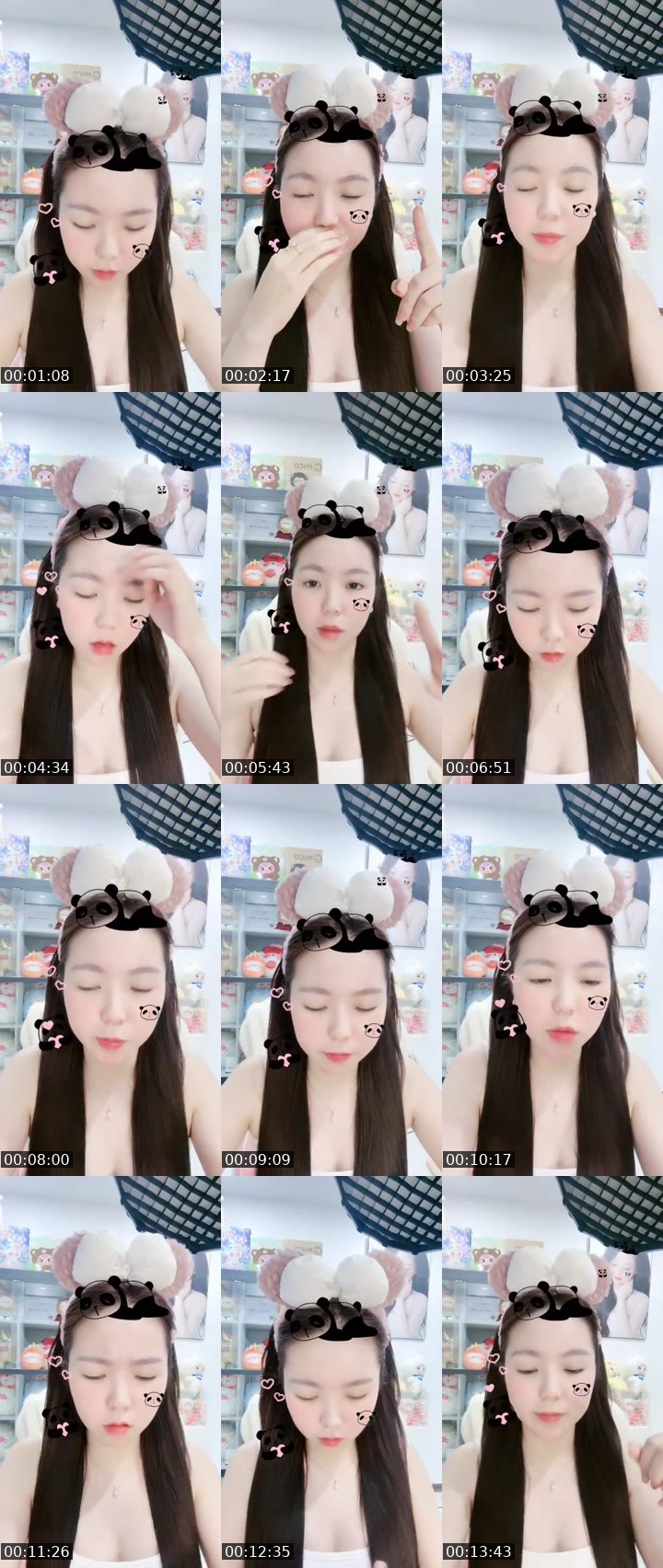 Contact-sheet preview of [👸🏻]💋𝓔𝓶 𝓝ấm💋's MICO Live recording