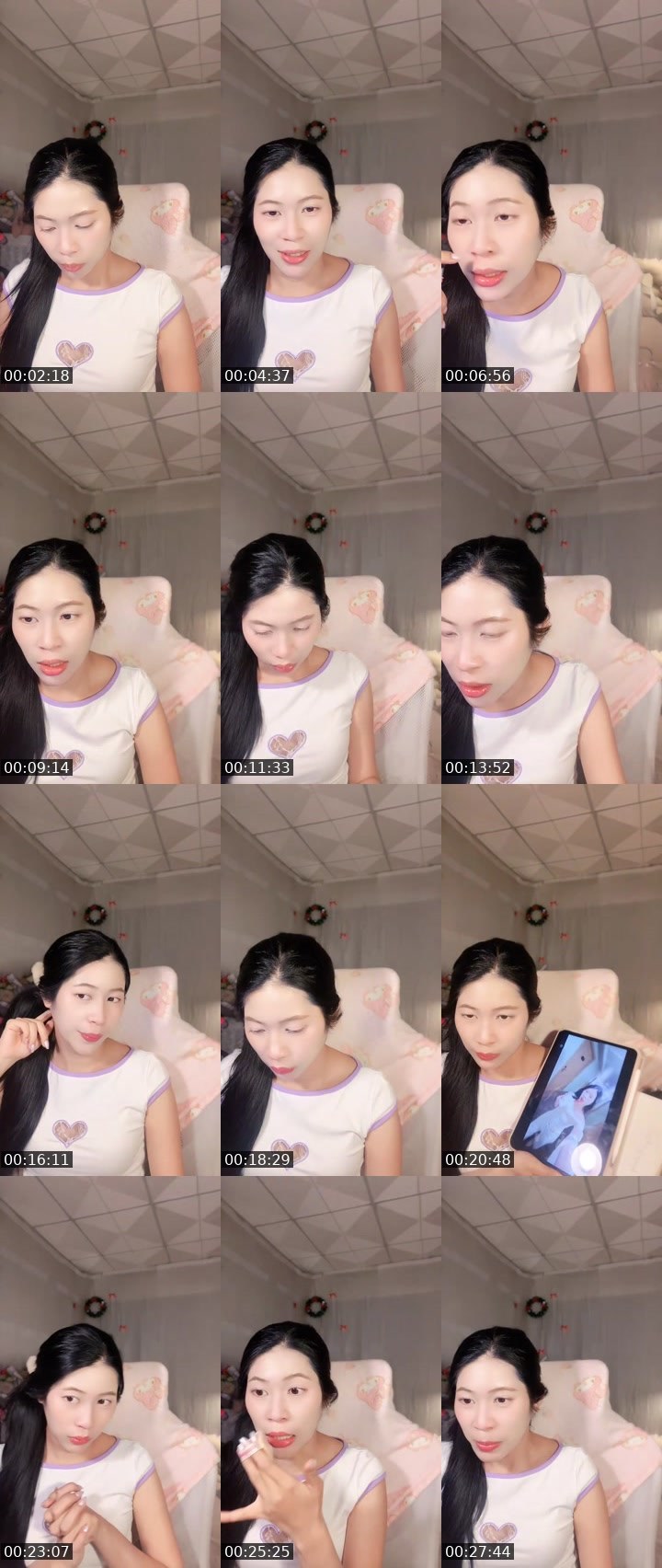 Contact-sheet preview of [Pink]  Pimmaji🐝 🎀's MICO Live recording