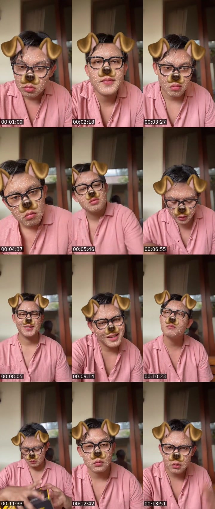 Contact-sheet preview of MADAM GilangMOᴮᵃˢˢ's MICO Live recording