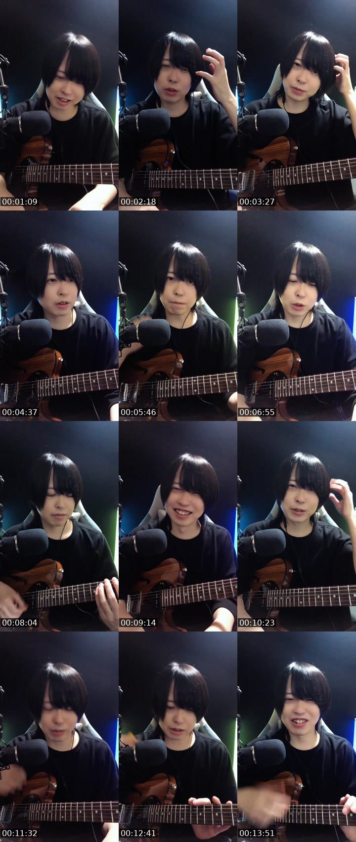 Contact-sheet preview of Ryo's MICO Live recording