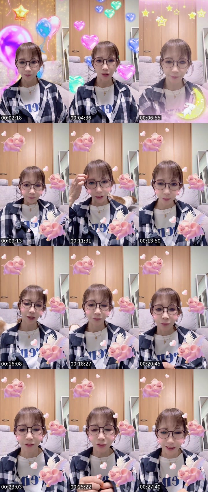 Contact-sheet preview of 🎙あゆ🌺's MICO Live recording