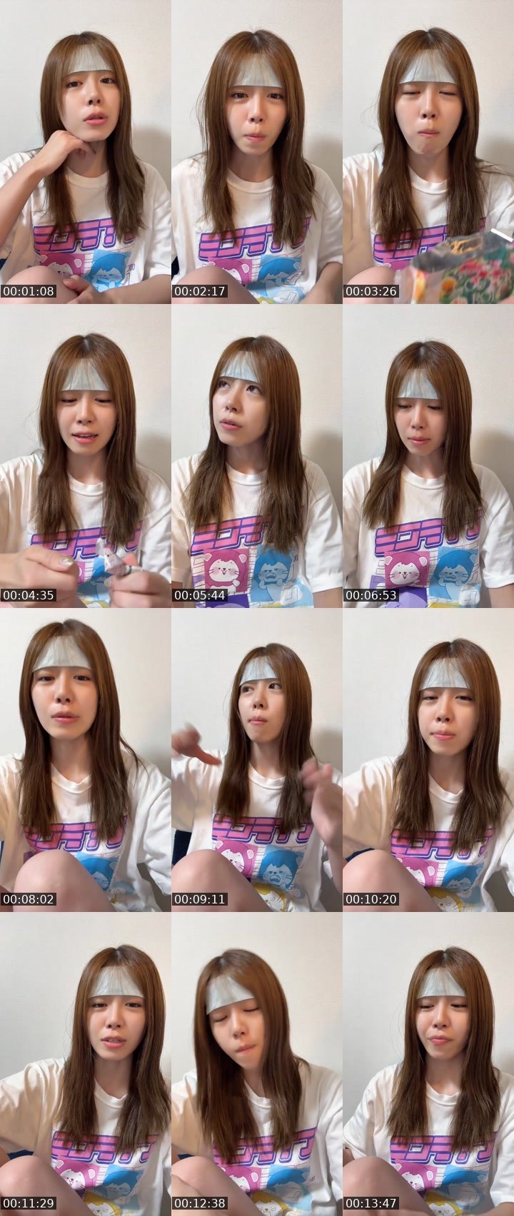 Contact-sheet preview of Alissa🩵🪽 ありがとう！6位✨'s MICO Live recording