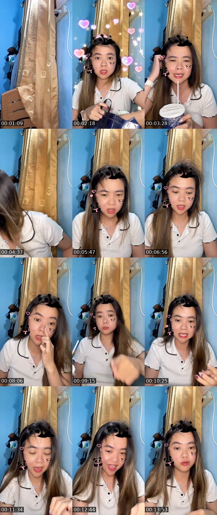 Contact-sheet preview of ᵃˡᵖʰᵃ✦MeiMei's MICO Live recording