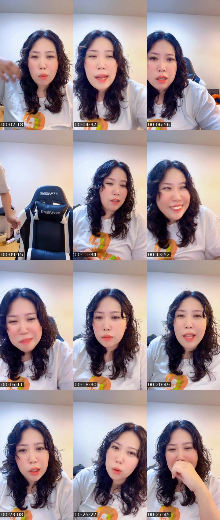 Contact-sheet preview of おわりちゃん🦧🐝🔚's MICO Live recording