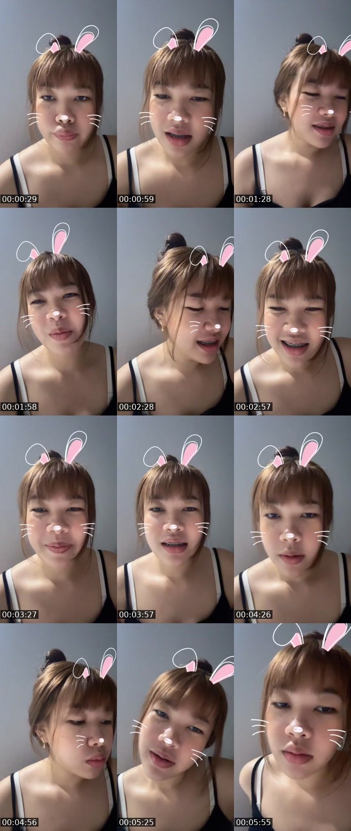Contact-sheet preview of [🧋] milktea new vj - eve🪽's MICO Live recording