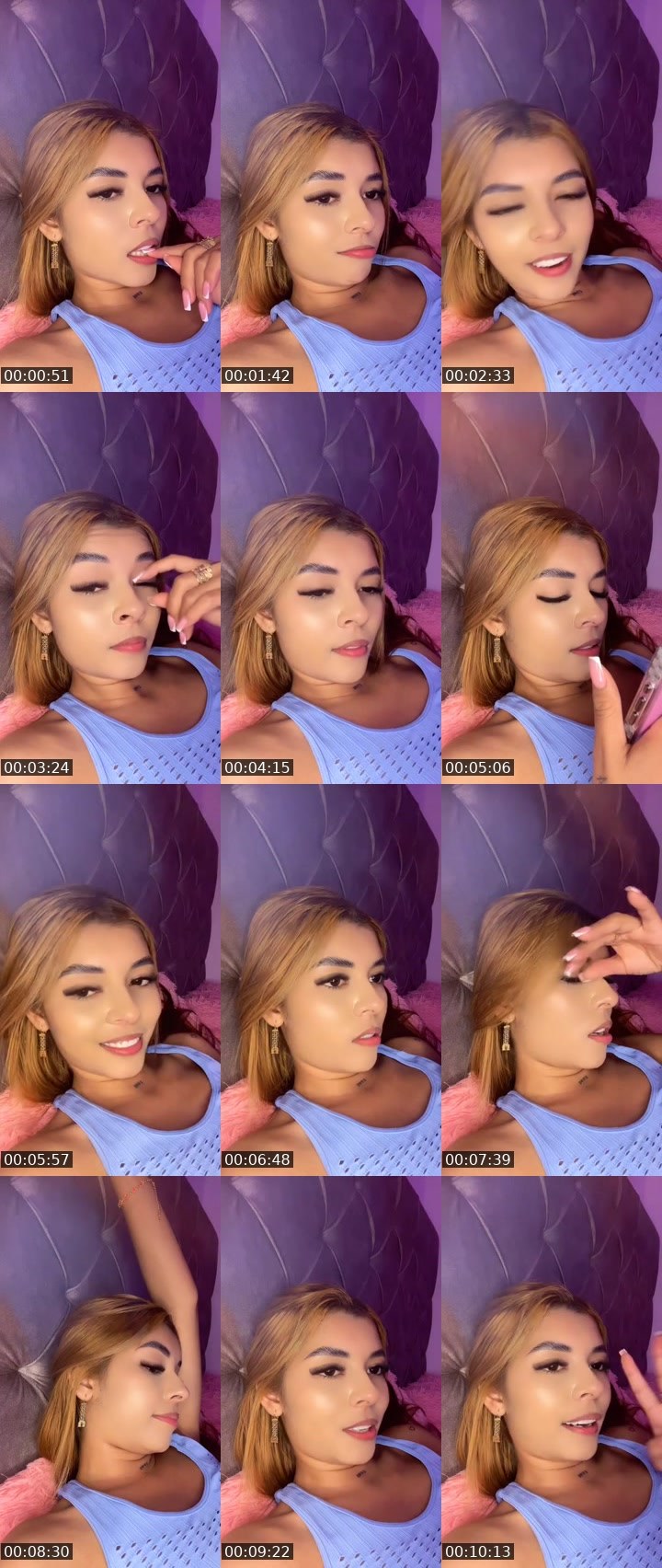 Contact-sheet preview of Nati  ✨🐚's MICO Live recording
