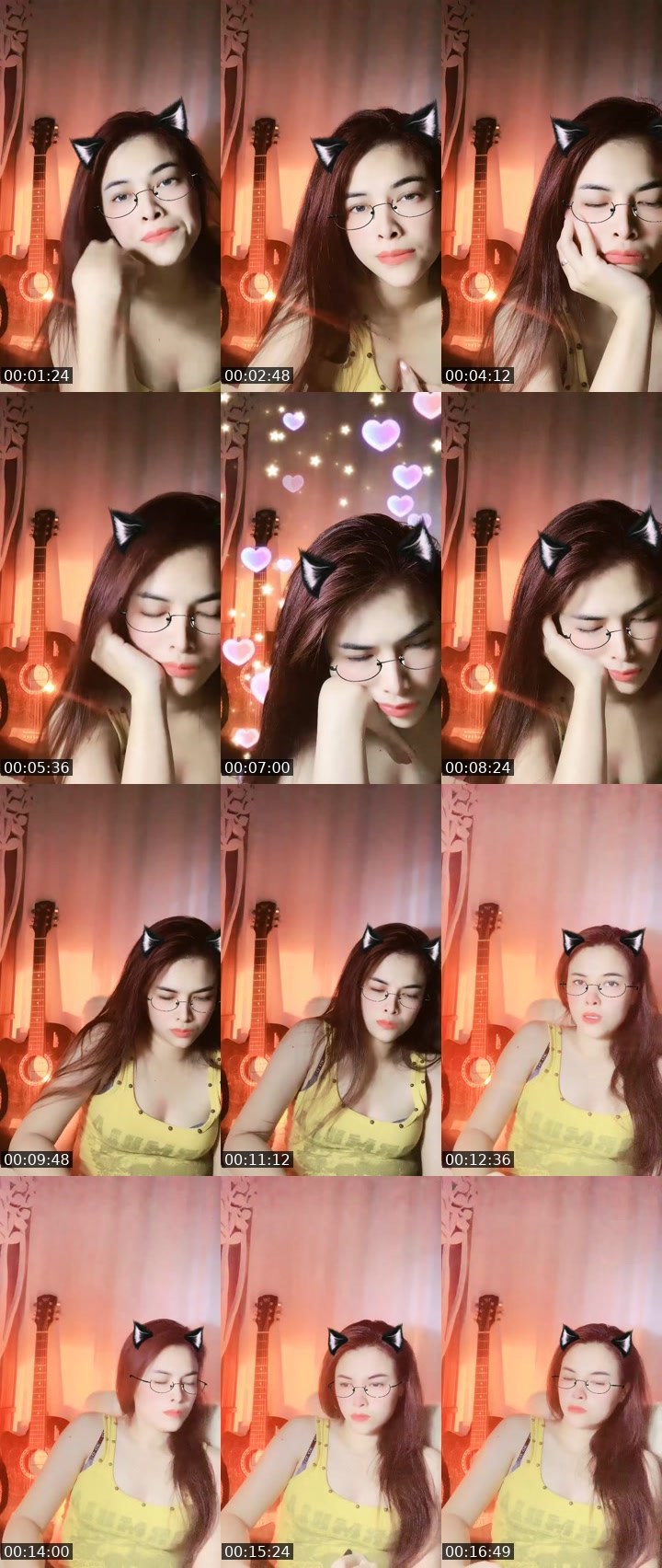 Contact-sheet preview of [🐣]𝐒𝐞𝐫𝐞𝐧𝐚𝐋𝐨𝐯𝐞🎧's MICO Live recording