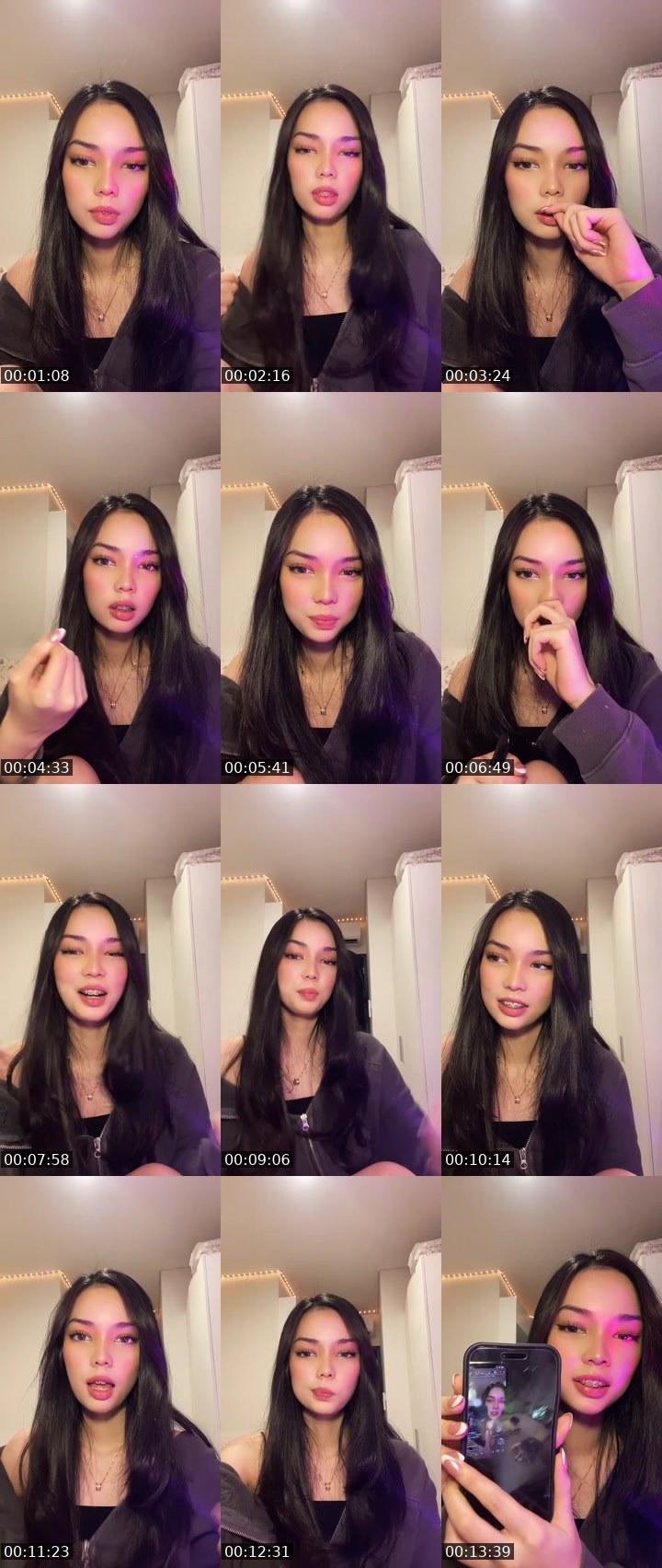 Contact-sheet preview of ᶜʳᵒʷ roraa𐙚's MICO Live recording