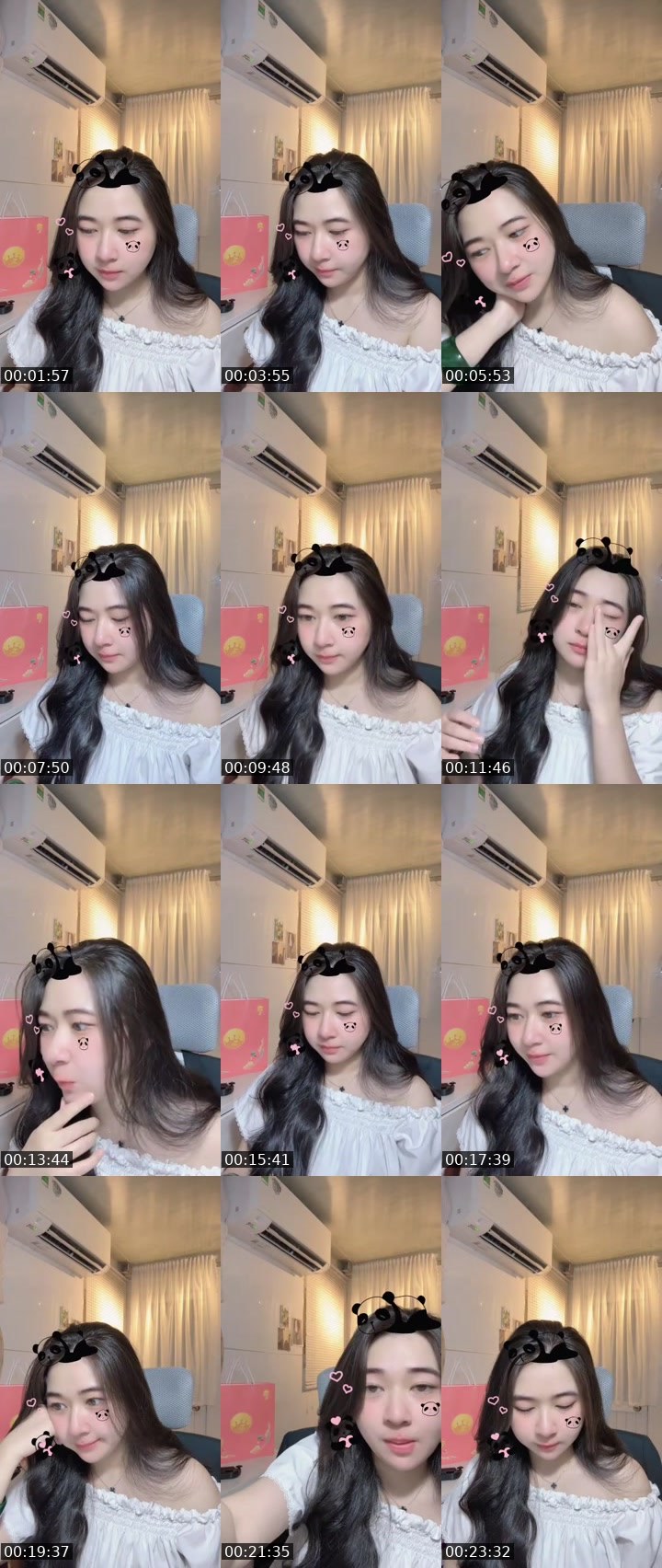 Contact-sheet preview of |❤️‍🔥| Tracxy - âm vô cực 🥵's MICO Live recording