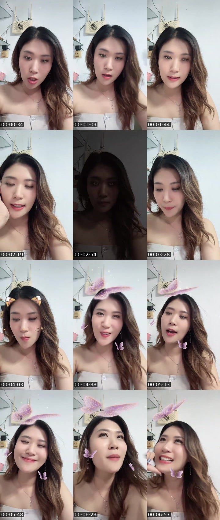 Contact-sheet preview of 💅🏻RERE⁴⁰⁴🍑⚡'s MICO Live recording