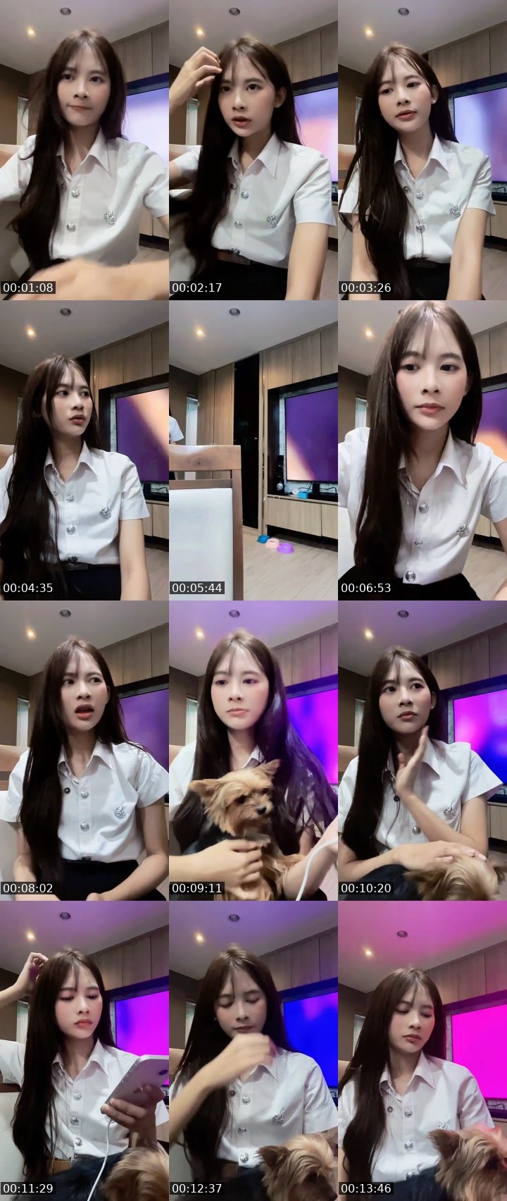 Contact-sheet preview of Sly♥️Ploysai🐈's MICO Live recording