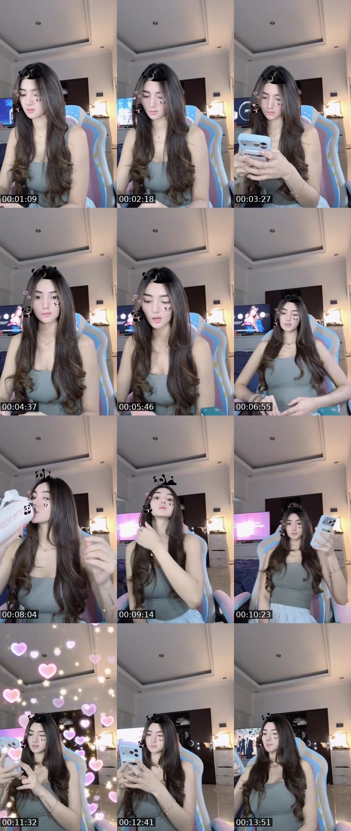 Contact-sheet preview of ᵛᴸ🥀HanaDulSet's MICO Live recording