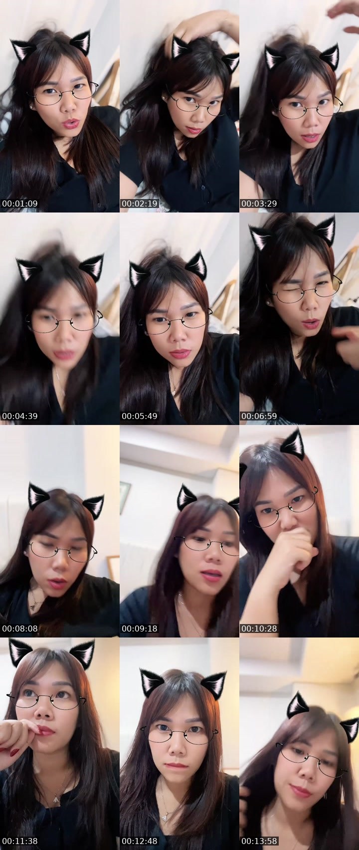 Contact-sheet preview of 👑𝐂𝐚𝐭𝐡𐙚ᴬ῾ʰʸˢ🎀's MICO Live recording