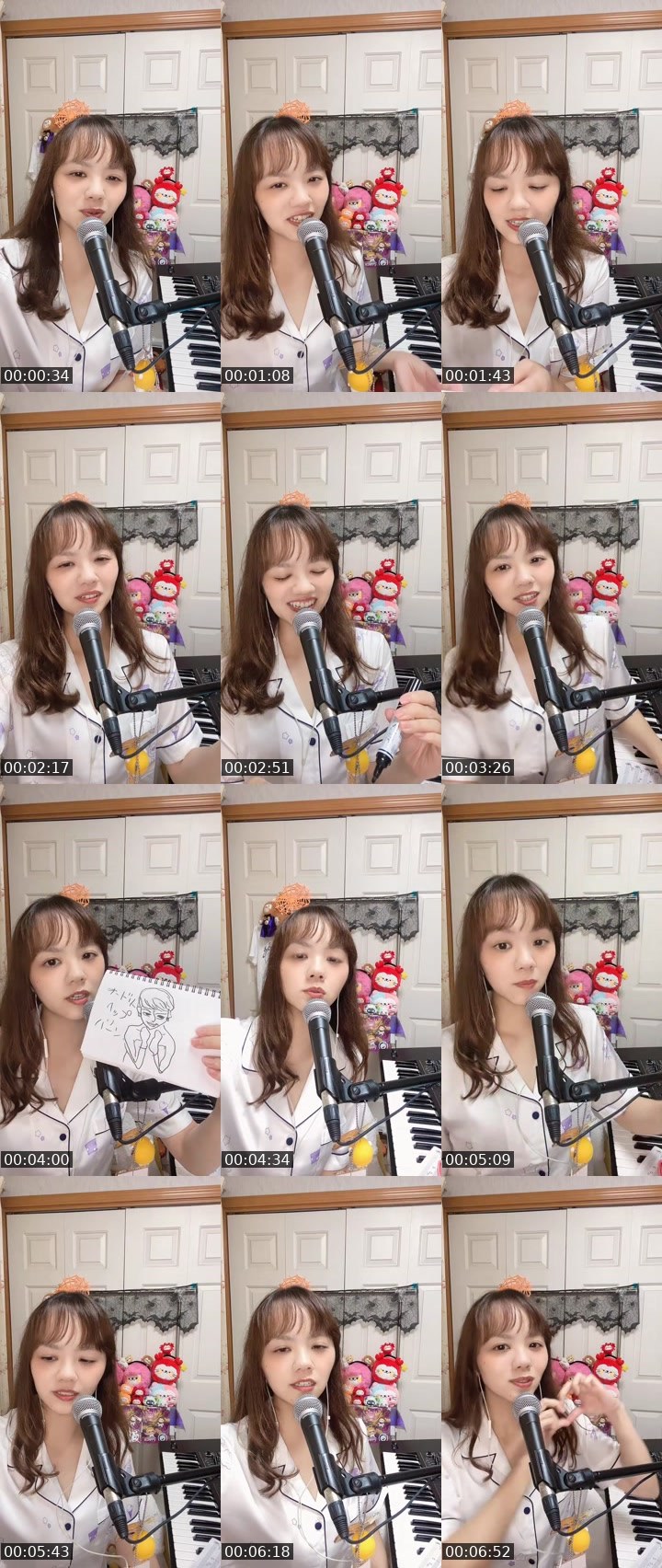 Contact-sheet preview of YURi🧸🎹's MICO Live recording