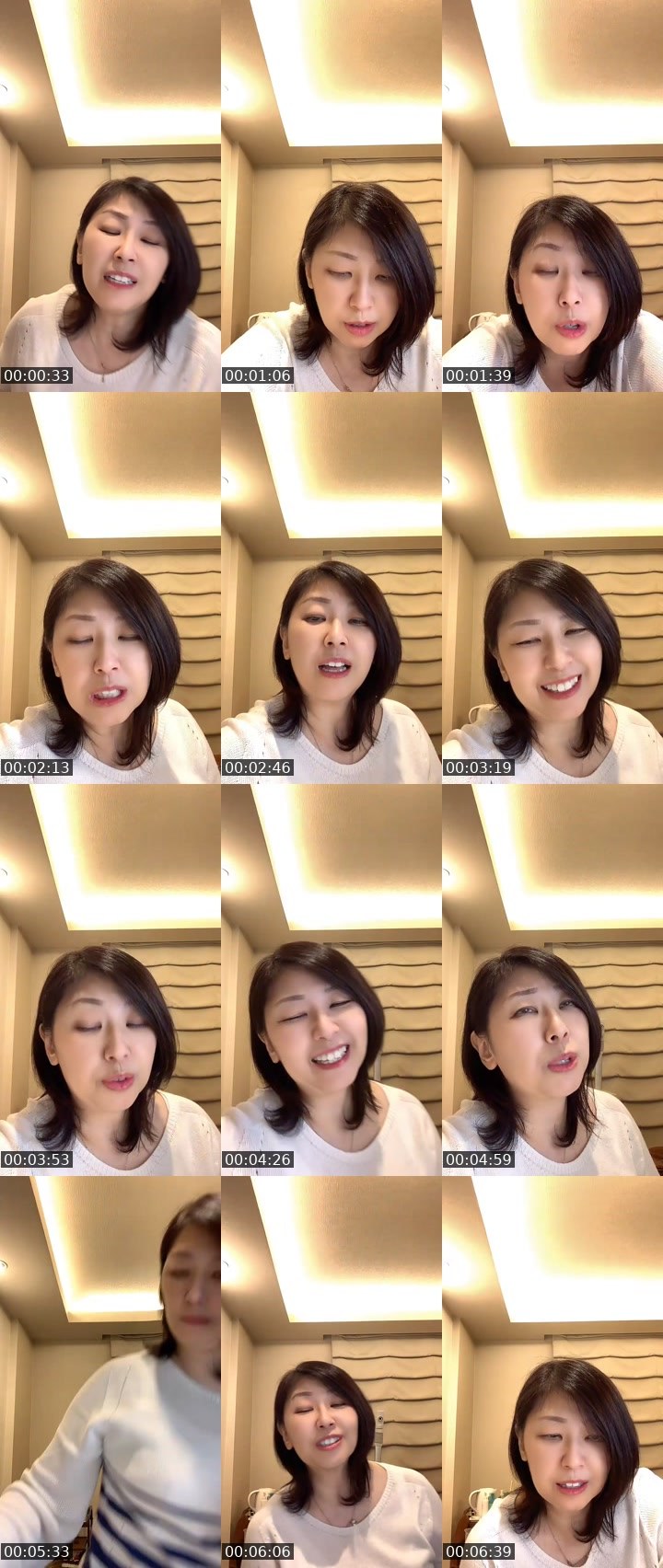 Contact-sheet preview of 🐾恭子🐾kyoko's MICO Live recording