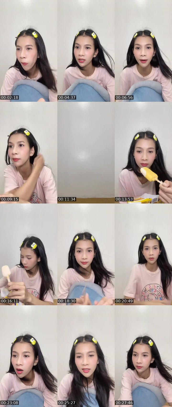 Contact-sheet preview of [🍇] vj. ไอจูนเอง 🥓🧁💖's MICO Live recording