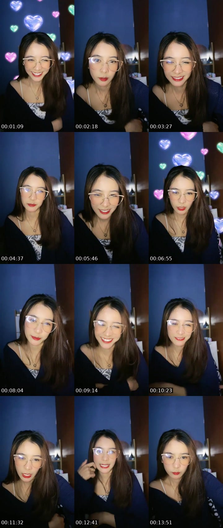 Contact-sheet preview of BRB new vj ใบพลู😘's MICO Live recording