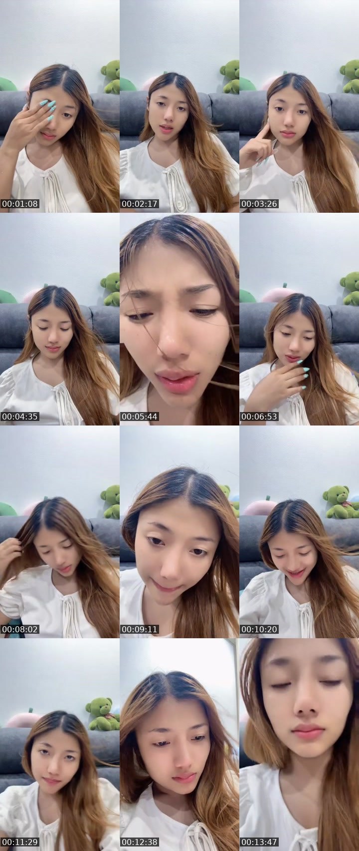 Contact-sheet preview of Sly new VJ 🪷กอบัว 🫧's MICO Live recording