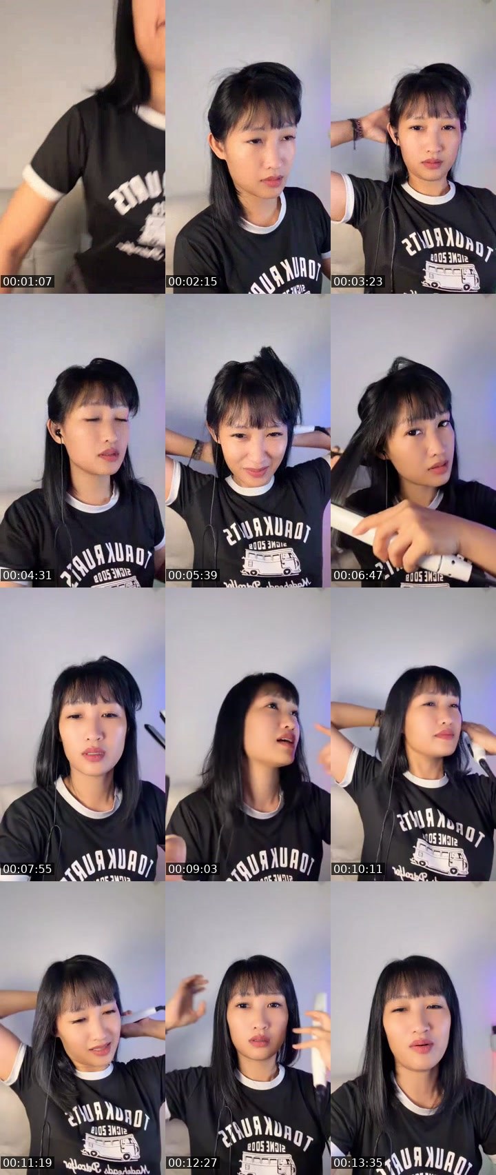 Contact-sheet preview of ᴶᴹ🧊Annabelle🧊's MICO Live recording