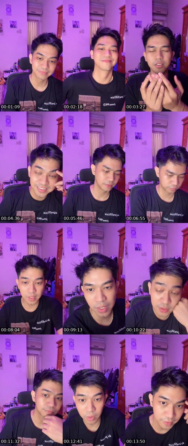 Contact-sheet preview of Eyilᴳᴸᴬᴹᴼᵁᴿ's MICO Live recording