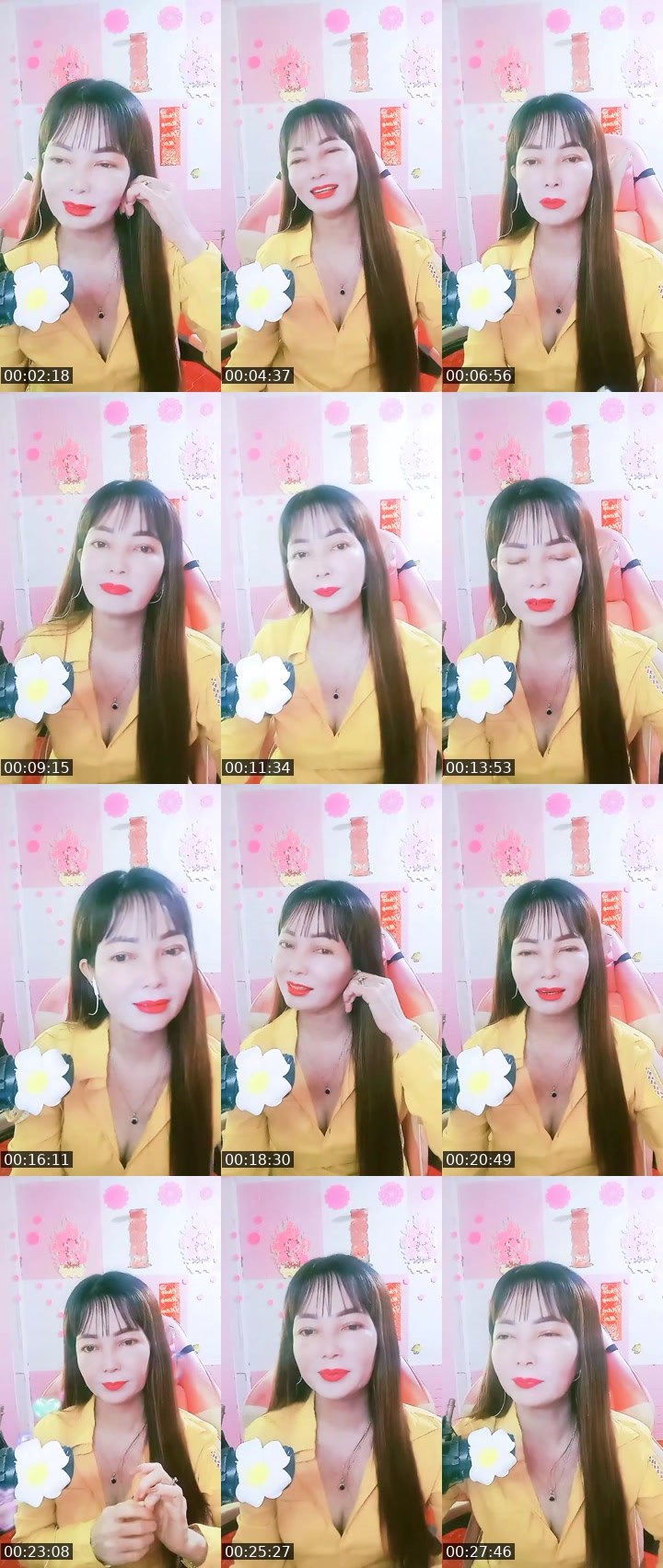 Contact-sheet preview of [ᵏᵐᵏ]꧁༺Thư Nguyễn 𝔞༻꧂'s MICO Live recording
