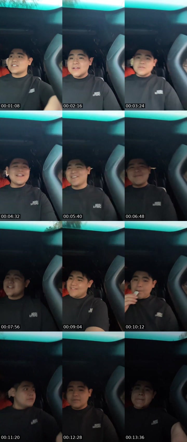 Contact-sheet preview of R's MICO Live recording