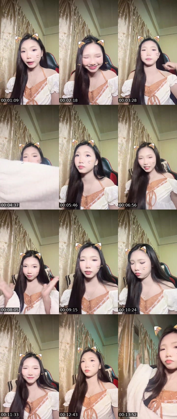 Contact-sheet preview of [🧋] milktea New vj - May’ya🌈's MICO Live recording